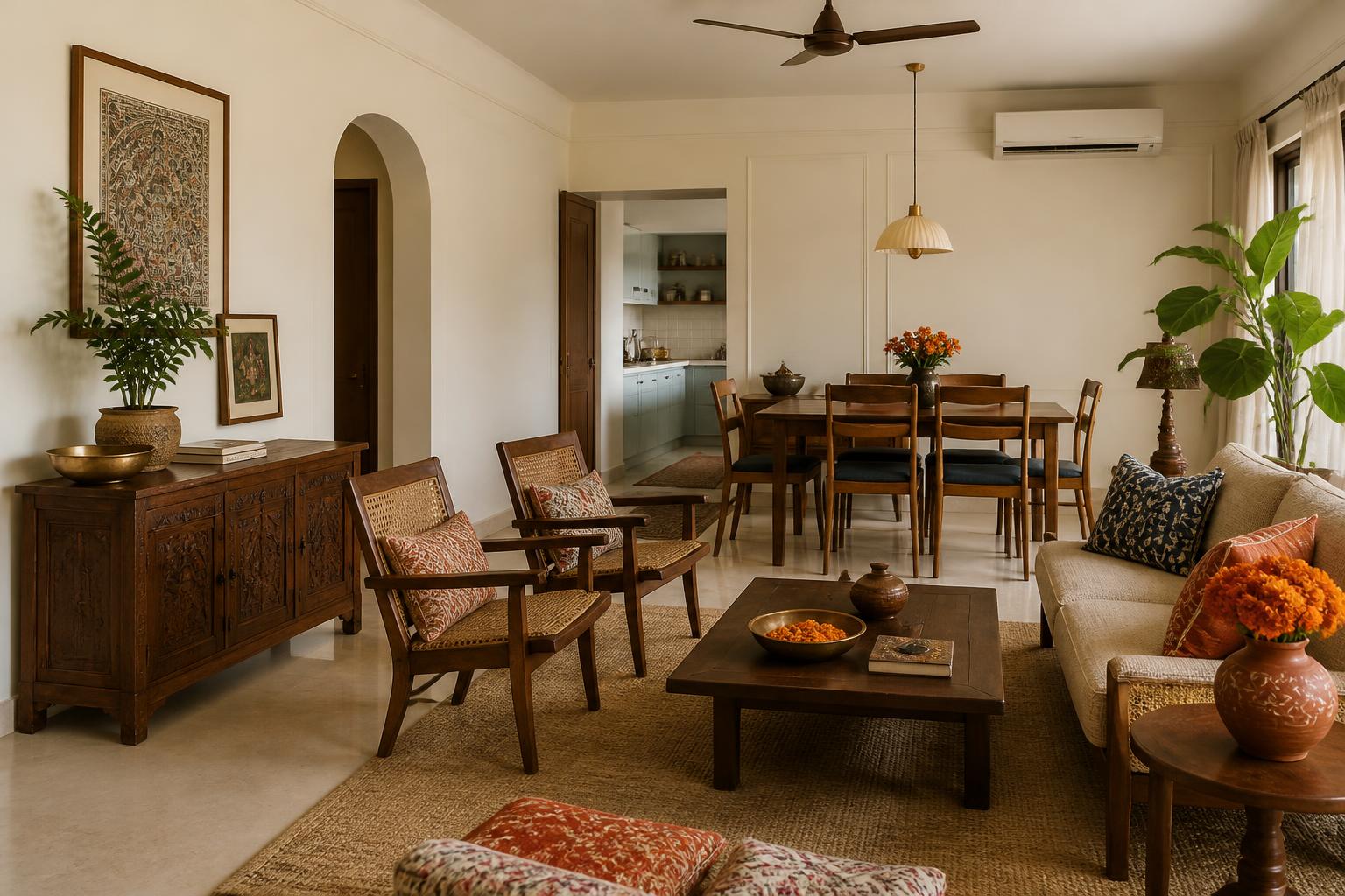 Ultra-luxury living room designed by P Visiion Interiors in Pune